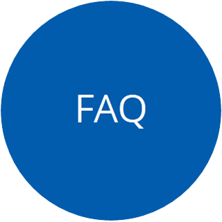 clickable orb to faq