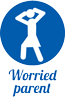 icon worried parent
